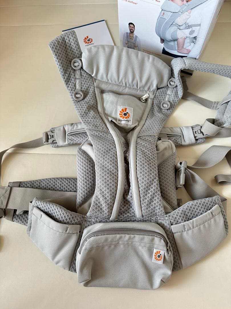 エルゴベビー OMNI Breeze 抱っこ紐 パールグレー