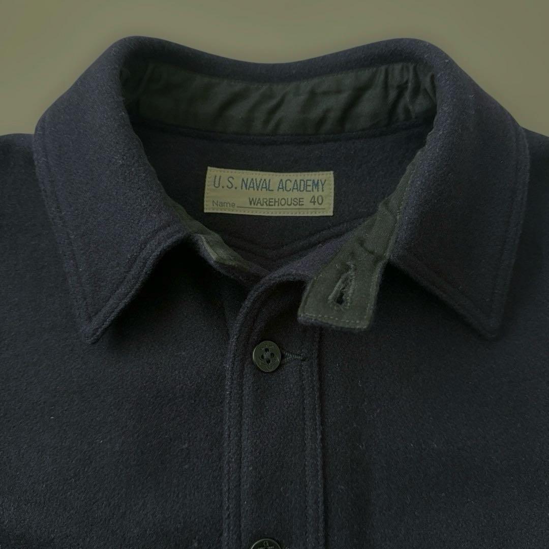 WAREHOUSE U.S. NAVAL ACADEMY ネルシャツ 40