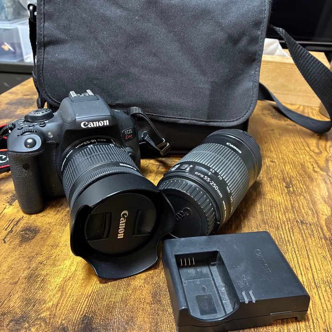 値下げ中！【レンズ2本セット】Canon EOS Kiss x8i