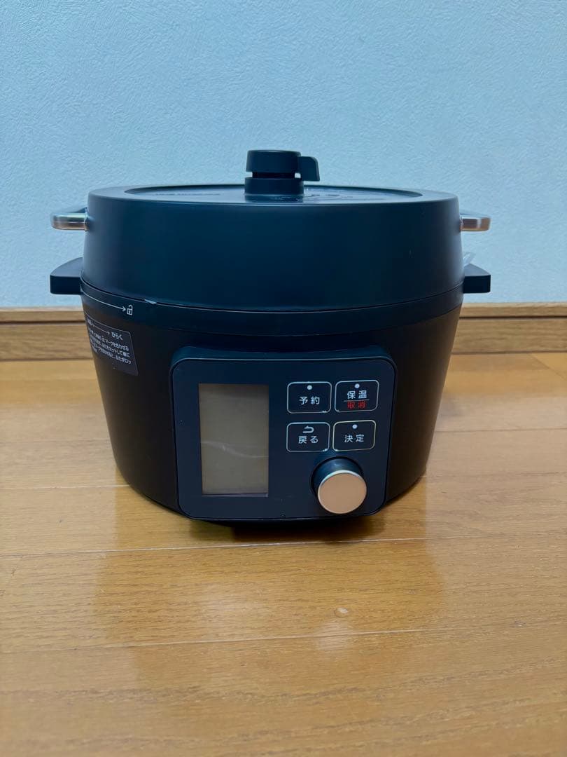 【未使用】アイリスオーヤマ(IRIS OHYAMA) 電気圧力鍋 圧力鍋 4L