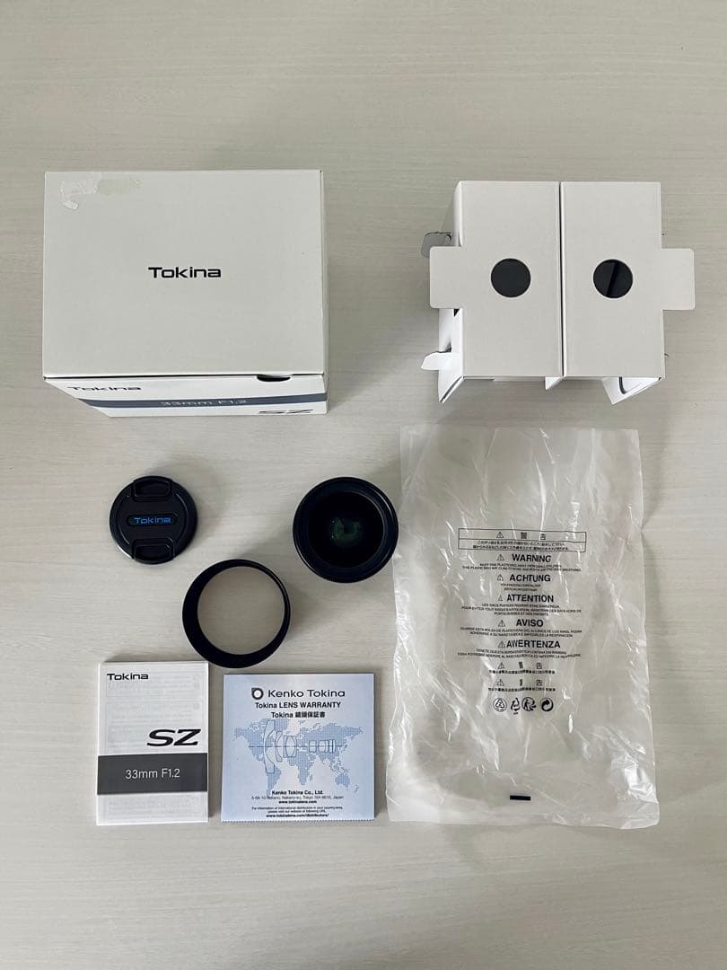 TOKINA SZ 33mm F1.2 E ソニーEマウント用