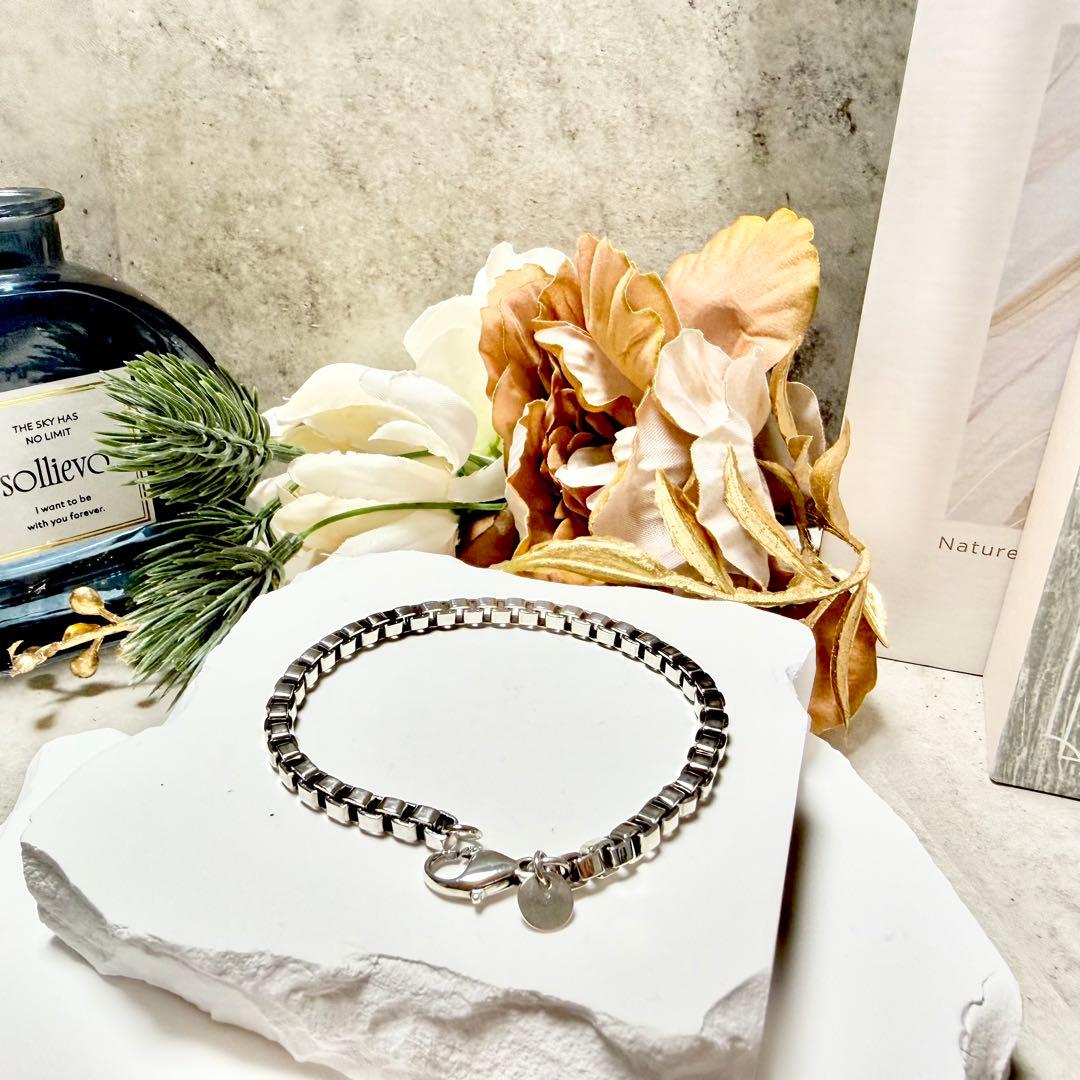 Tiffany&Co. ティファニー ベネチアン シルバー ブレスレット 925