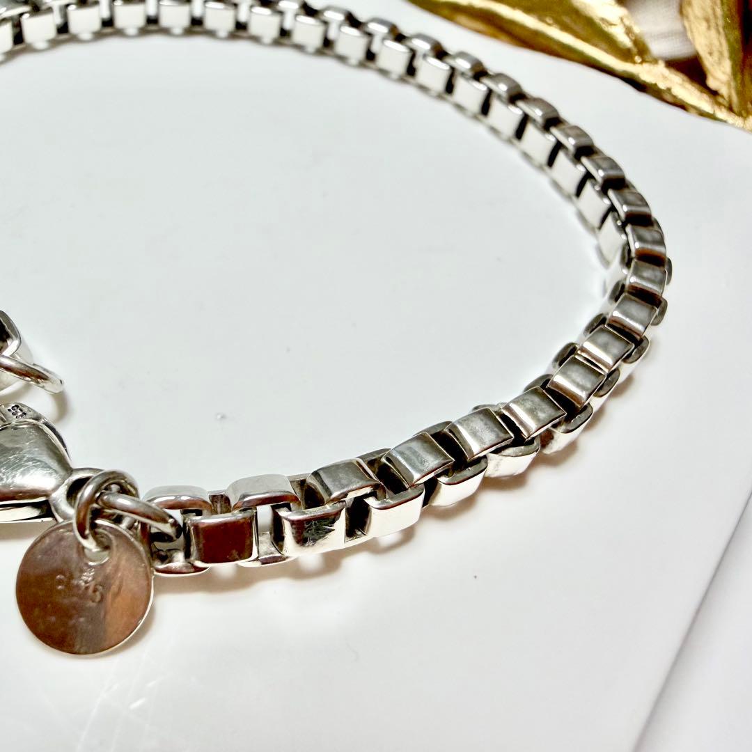 Tiffany&Co. ティファニー ベネチアン シルバー ブレスレット 925