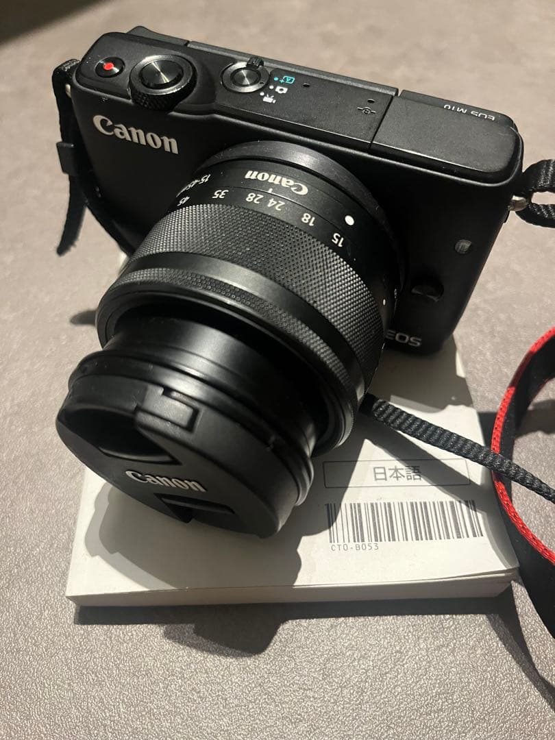 【美品】CANON キャノン EOSM100 ブラック カメラ