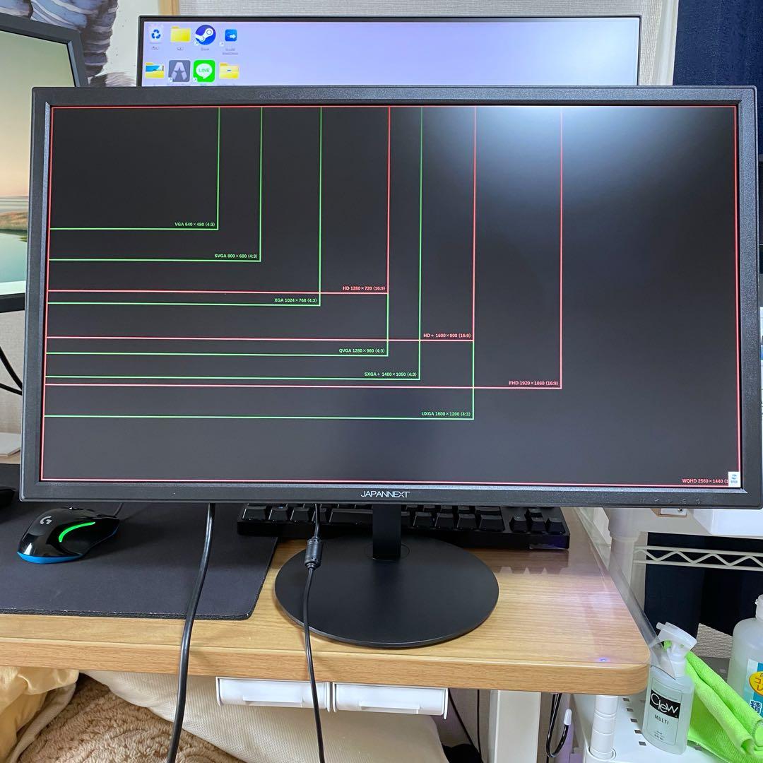 JAPANNEXT 28型 4K液晶モニター JN-T2888UHDR 美品