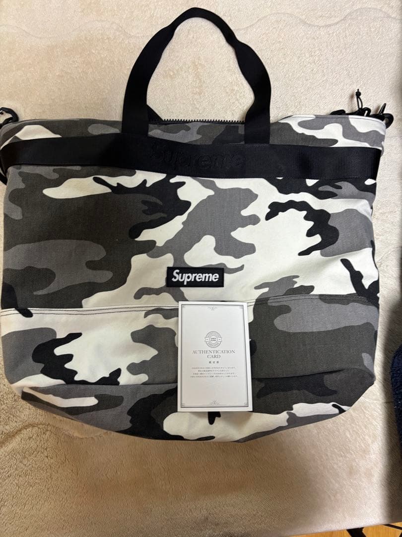 Supreme カモフラージュ トートバッグ