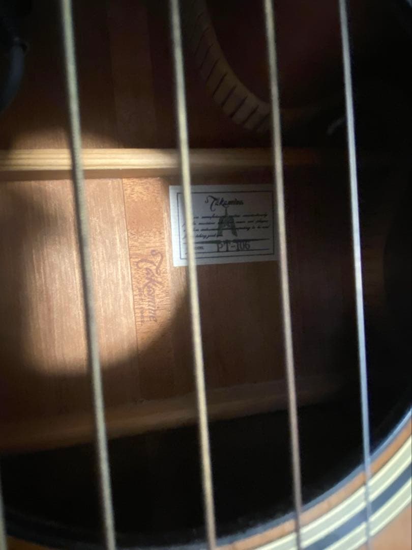 特別価格！！特殊カラー / PT-106 Takamine エレアコ/アンプ可