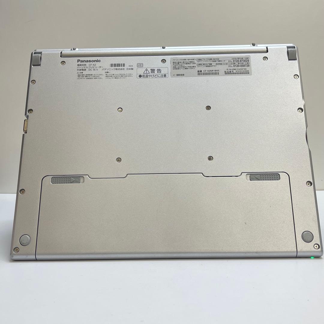 Windowsノート本体 #754 Panasonic CF-XZ6 i5-7300U 8GB 128GB