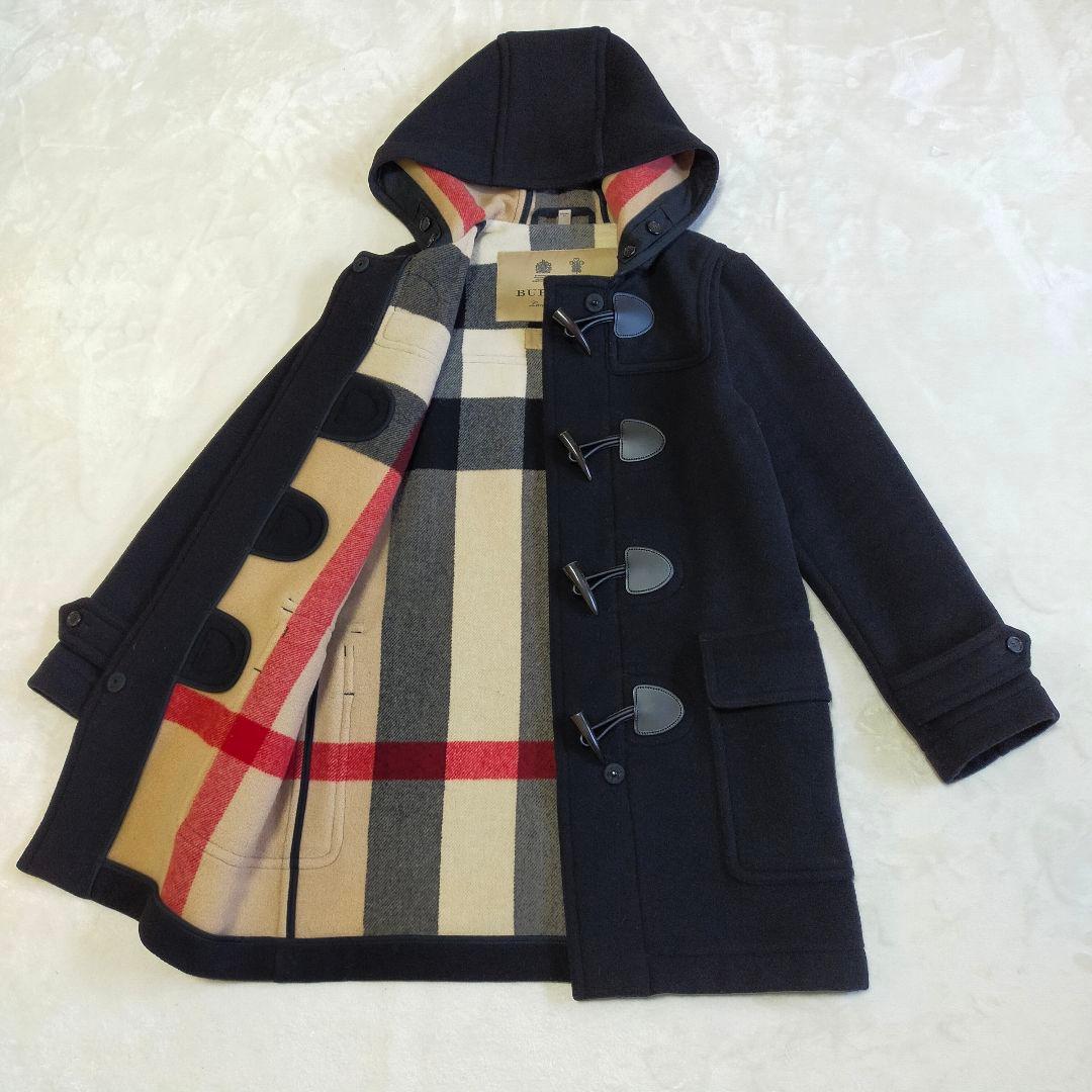 美品　英国製　BURBERRY　MERSEY　近年モデル　ダッフルコート