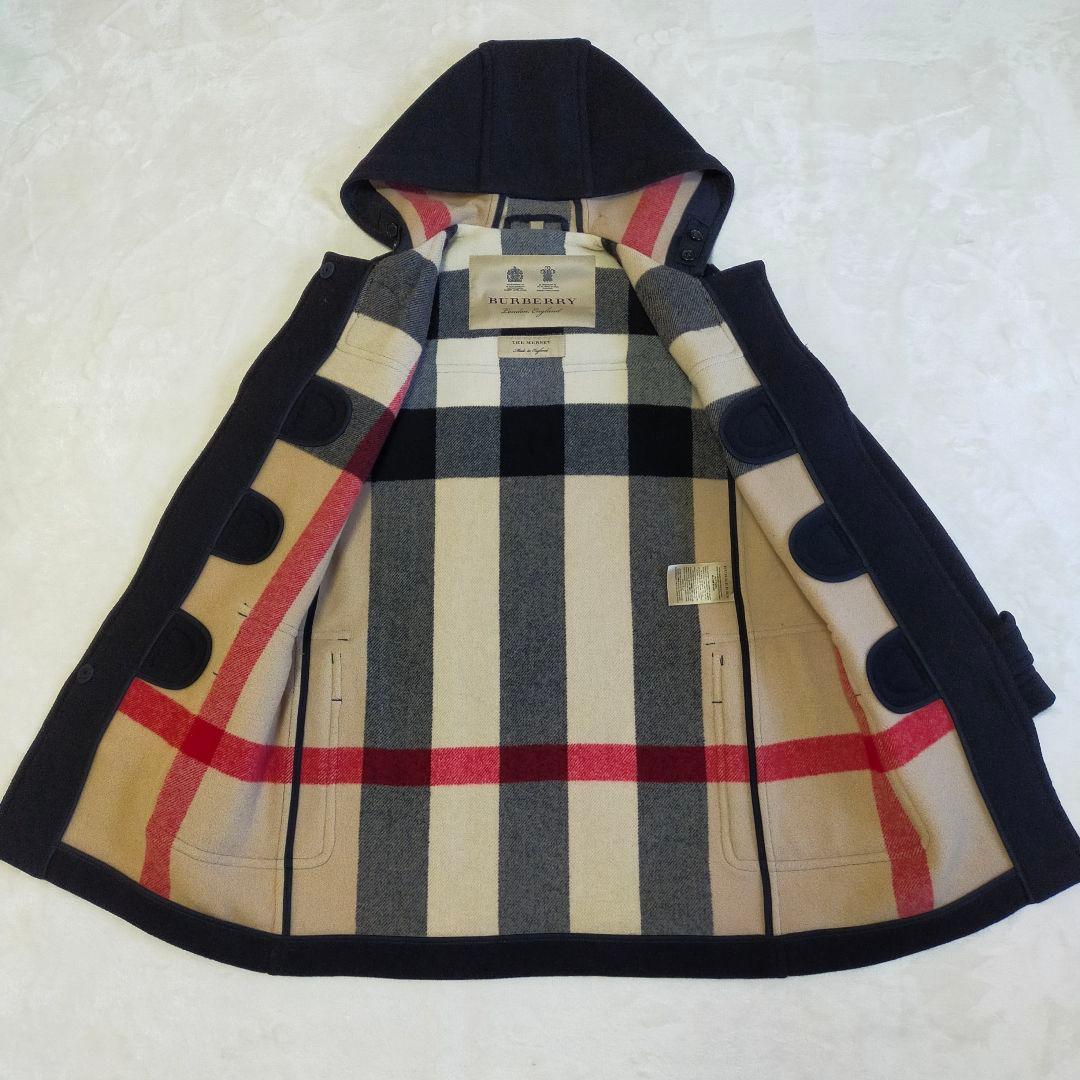 美品　英国製　BURBERRY　MERSEY　近年モデル　ダッフルコート
