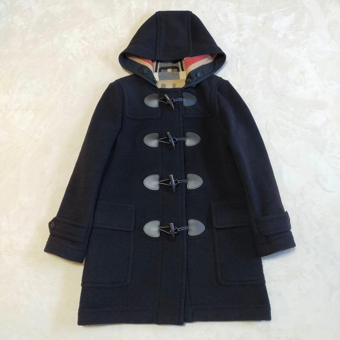 美品　英国製　BURBERRY　MERSEY　近年モデル　ダッフルコート