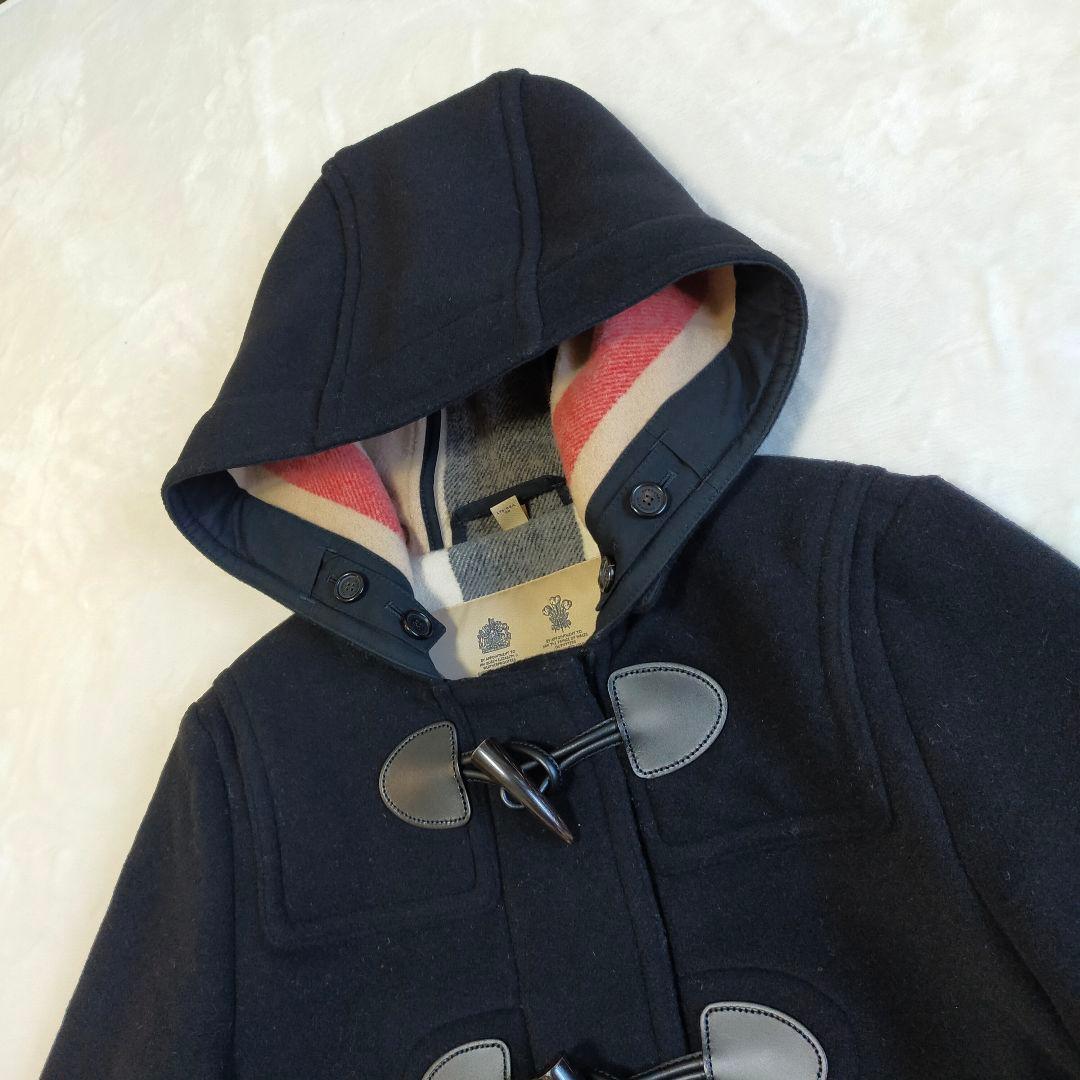 美品　英国製　BURBERRY　MERSEY　近年モデル　ダッフルコート