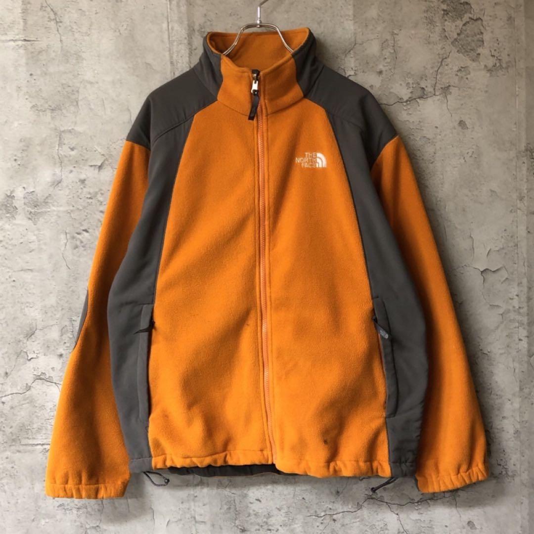 美品　ザノースフェイス　フリースジャケット　ジップインジップ　ブルゾン　メンズL