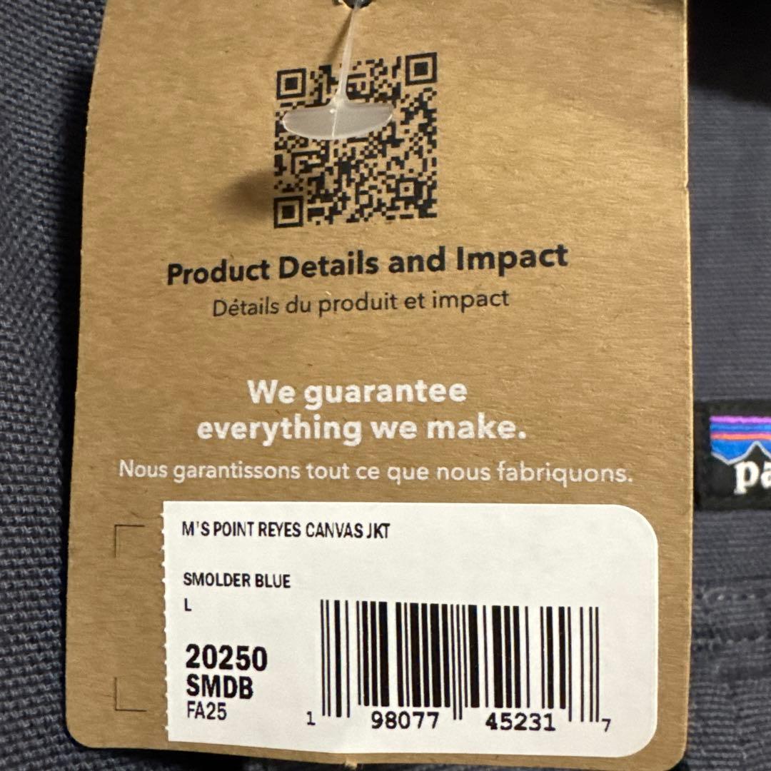 パタゴニア　メンズ・ポイント・レイズ・キャンバス・ジャケット