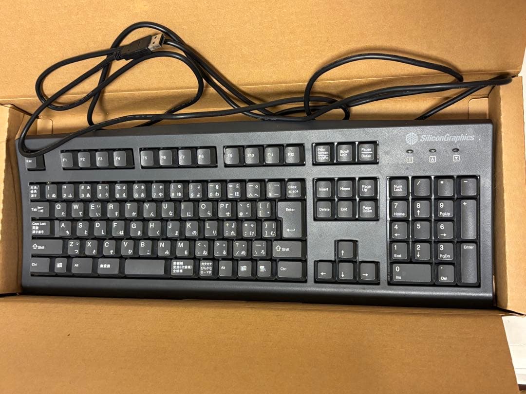【最終値下げ】Silicon Graphics USBキーボード 日本語配列