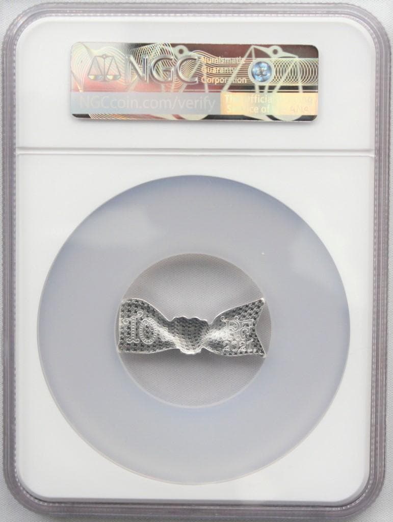 紅さん専用　2021年 ディオール 10ユーロ リボン NGC PF70UC