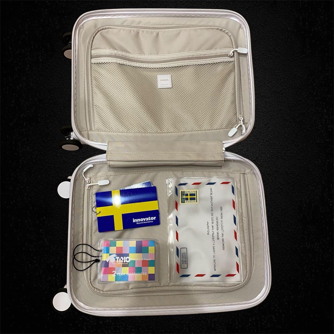 新品級✨innovator INV30 ホワイト キャリーケース 21L