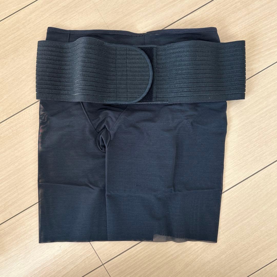 ヒップアップパワーガード　ガードル　黒　Ｌ 骨盤　日本直販総本社　正規品