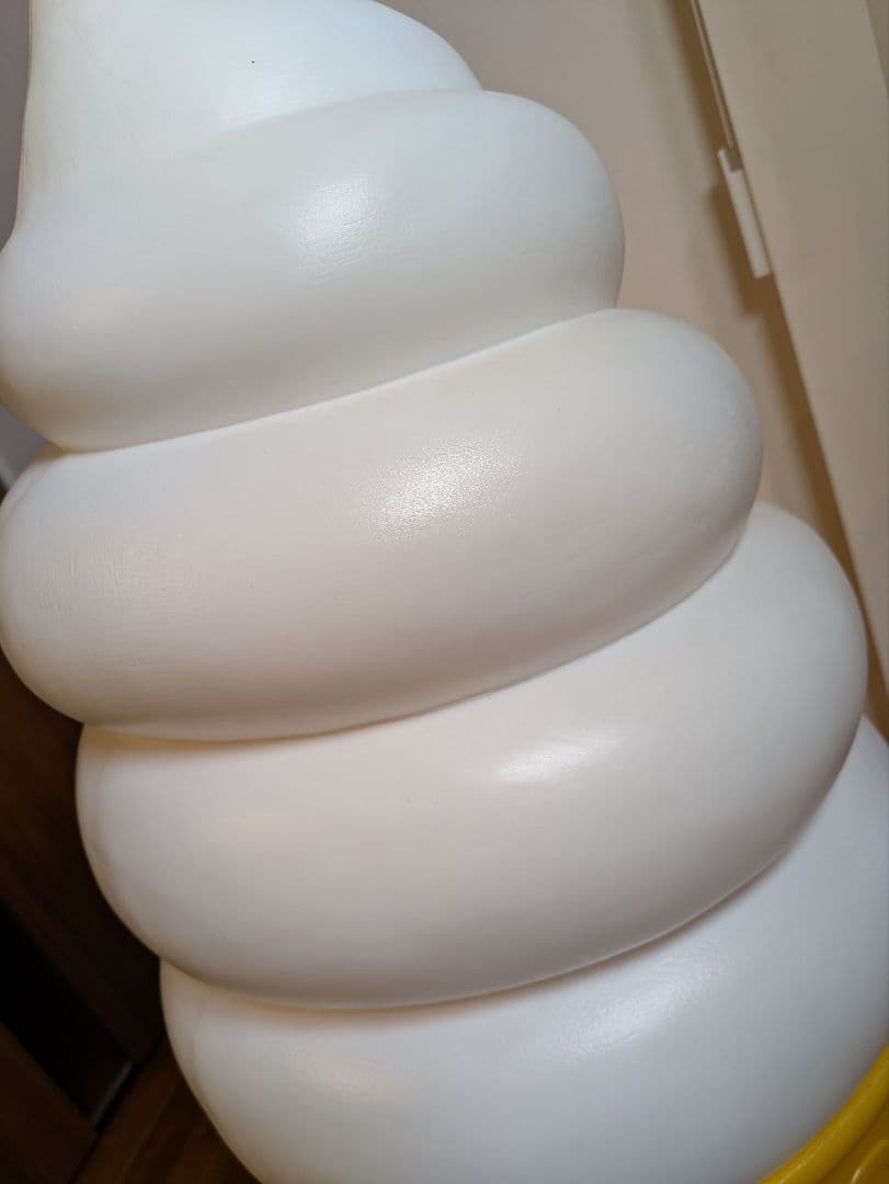 日世 ソフトクリーム看板 電飾 販促 ライト 電気 置物