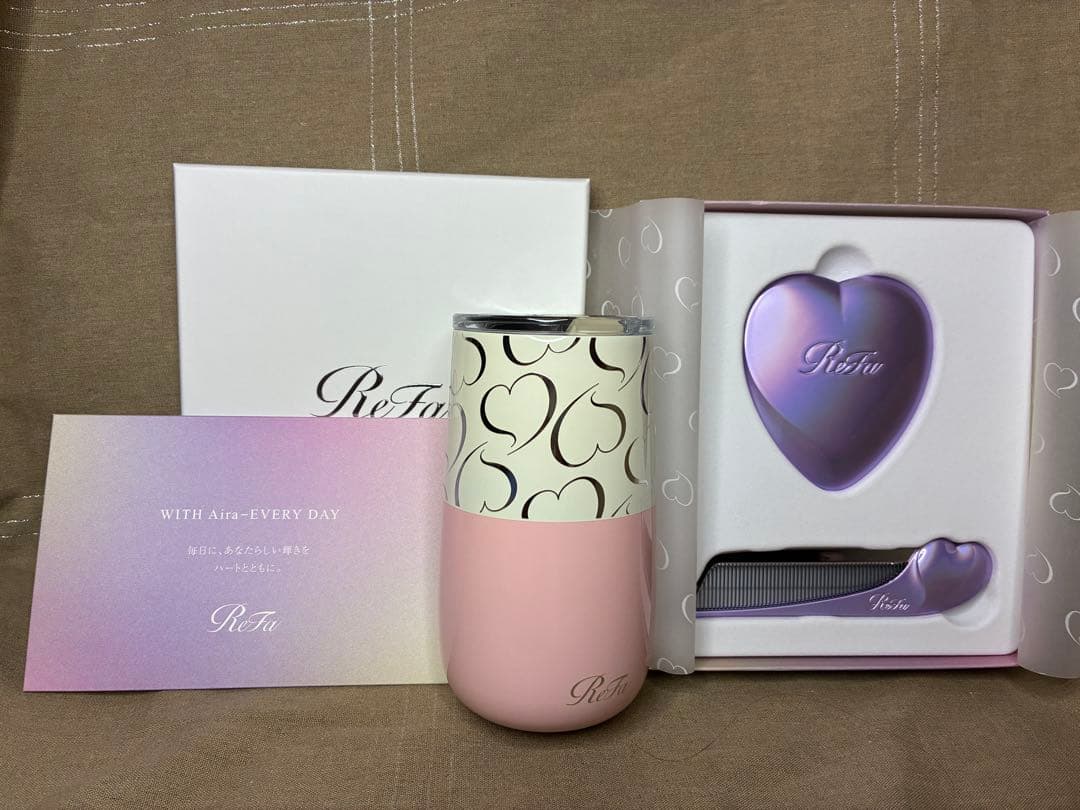 refa club aira vip会員限定 コーム ミラー タンブラー