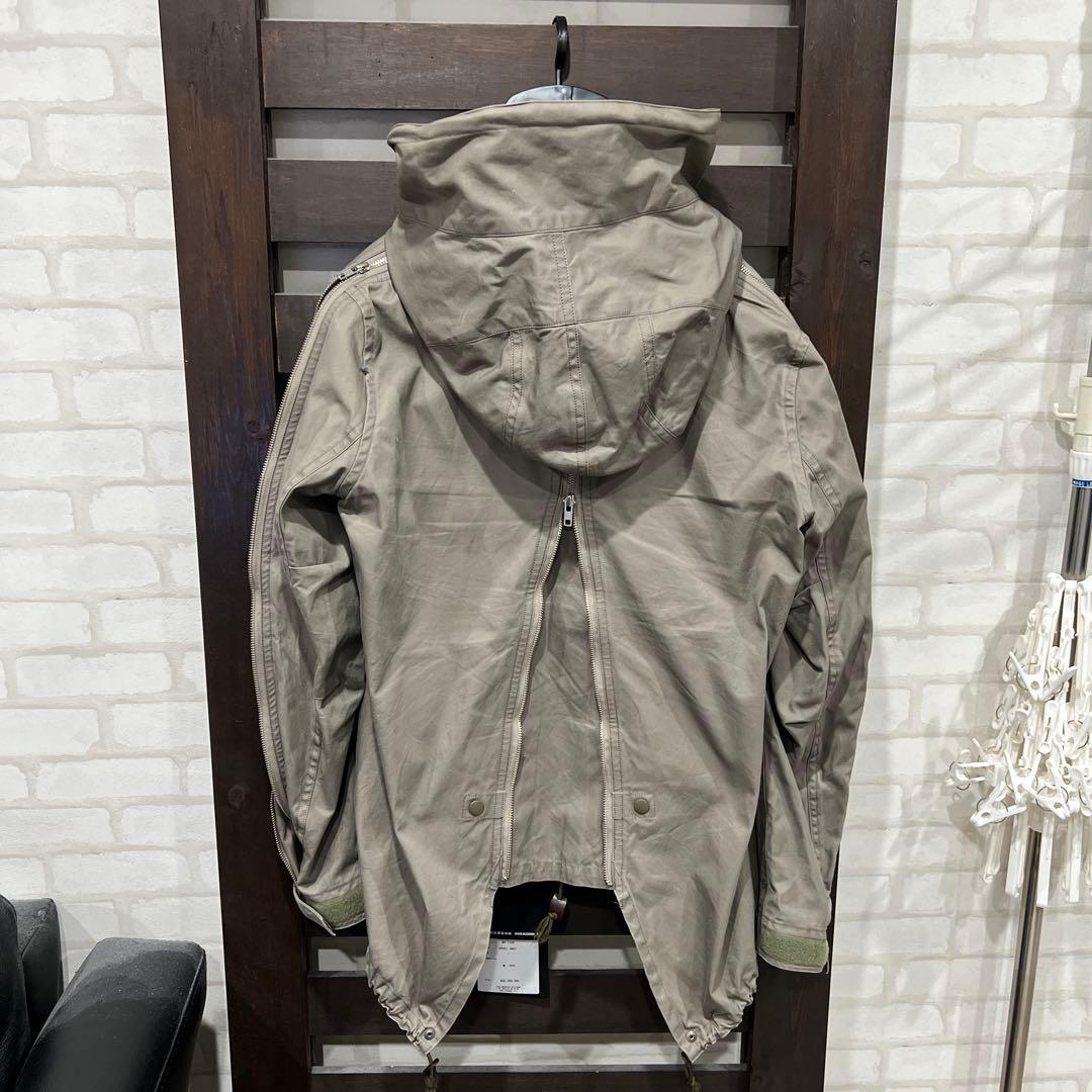 nude masahiko maruyama モッズコート、ショート