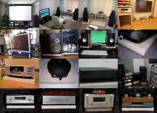 イタリア製大理石 ベージュオーディオボード●300×300×30●5面磨き●2枚