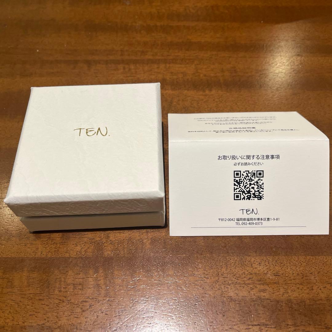 ＜TEN.＞ライン ウェーブ リング/ゴールドカラー　#11 #13 2本セット