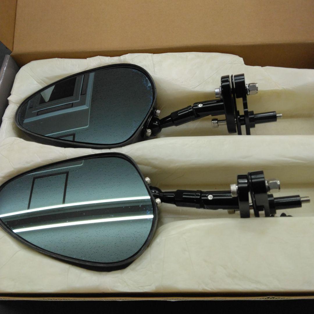 SIMOTAカーボンファイバー ミラー ブルーレンズ 中古品