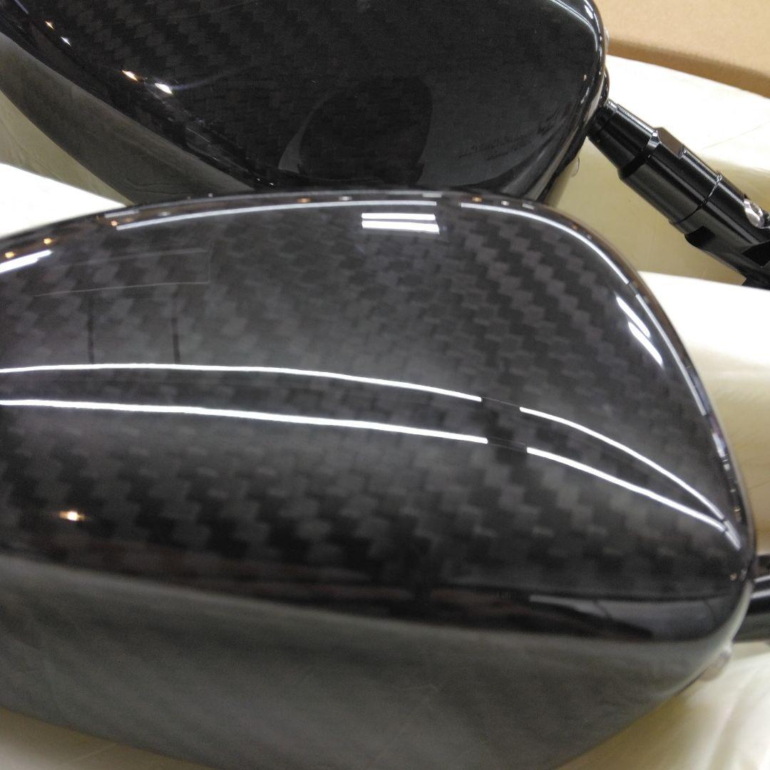 SIMOTAカーボンファイバー ミラー ブルーレンズ 中古品