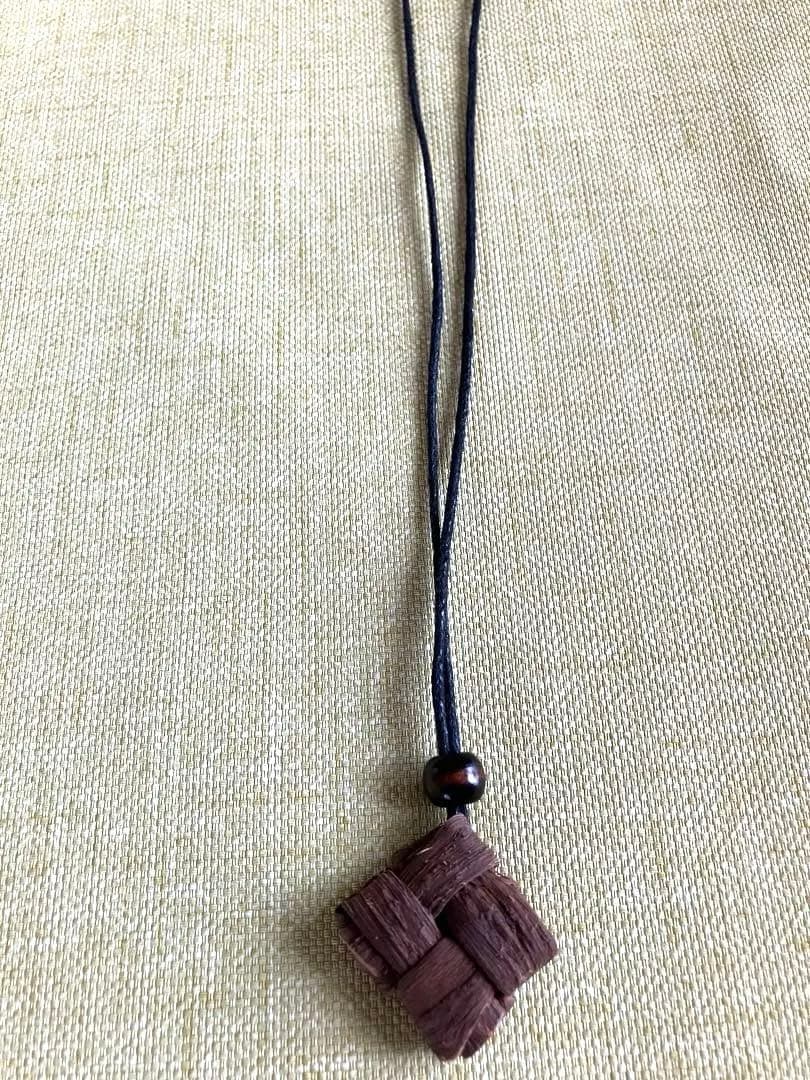 か*つ様 国産山葡萄バックとネックレス　バックチャーム3点セット