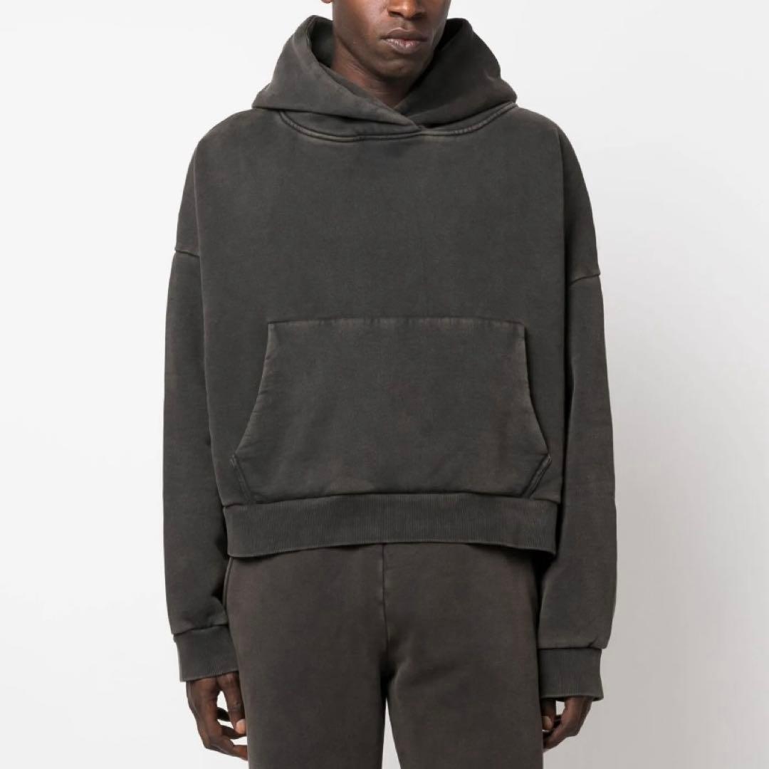 エンタイアスタジオEntire Studios ヘビースウェットパーカー S 黒