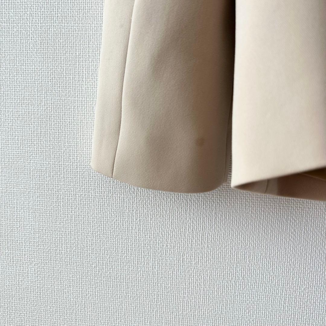 Theory パンツスーツセットアップ　ベージュ