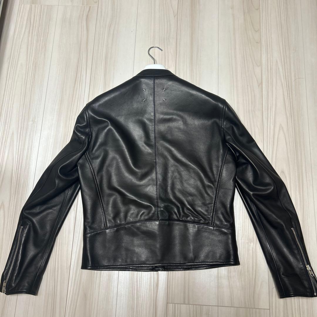 メゾンマルジェラ　シングルライダースジャケット