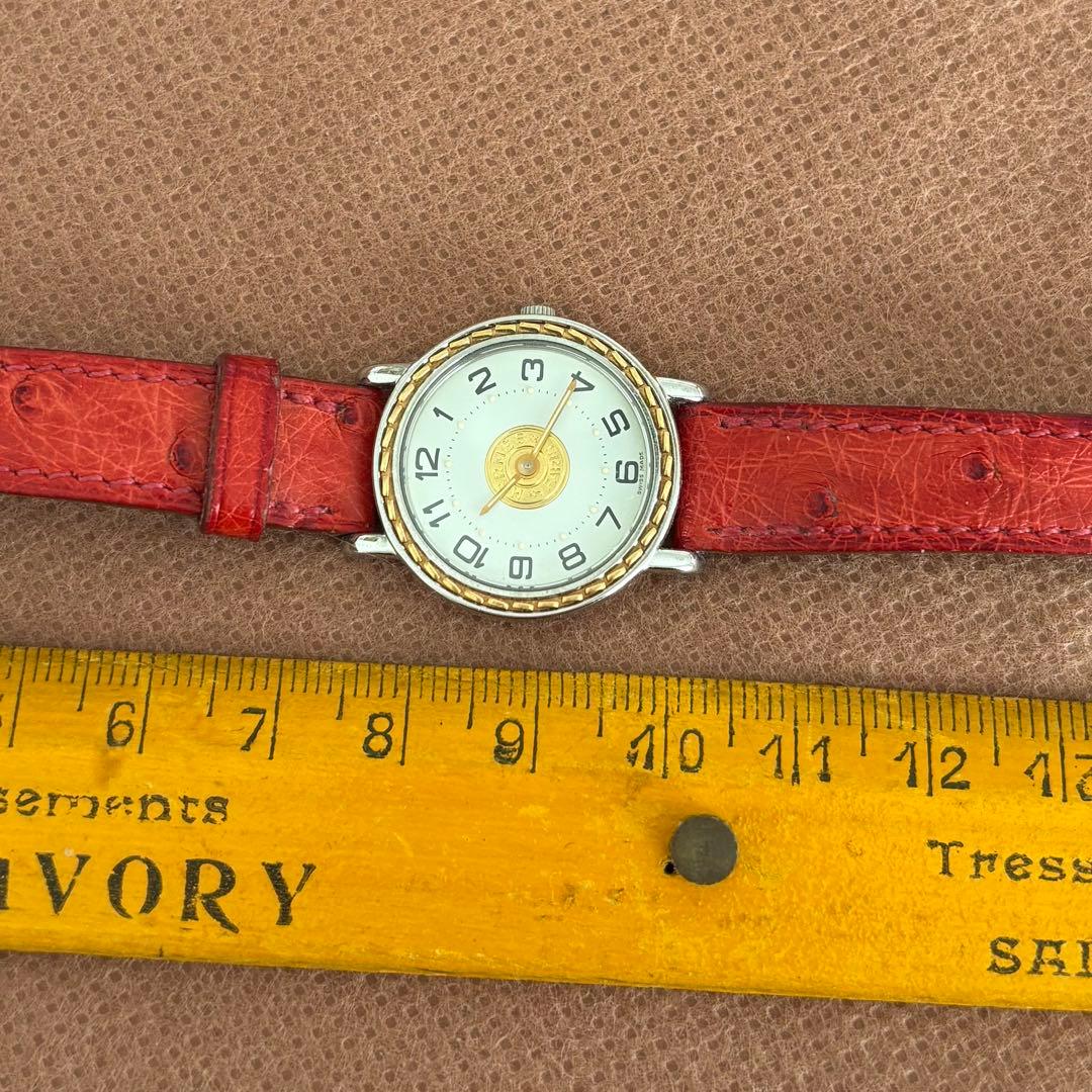 エルメス HERMES セリエ 腕時計 レディース ヴィンテージ
