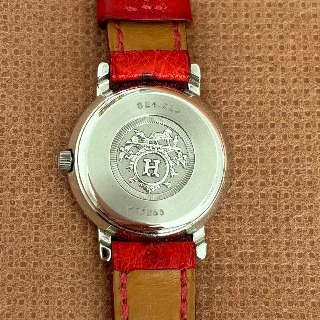 エルメス HERMES セリエ 腕時計 レディース ヴィンテージ