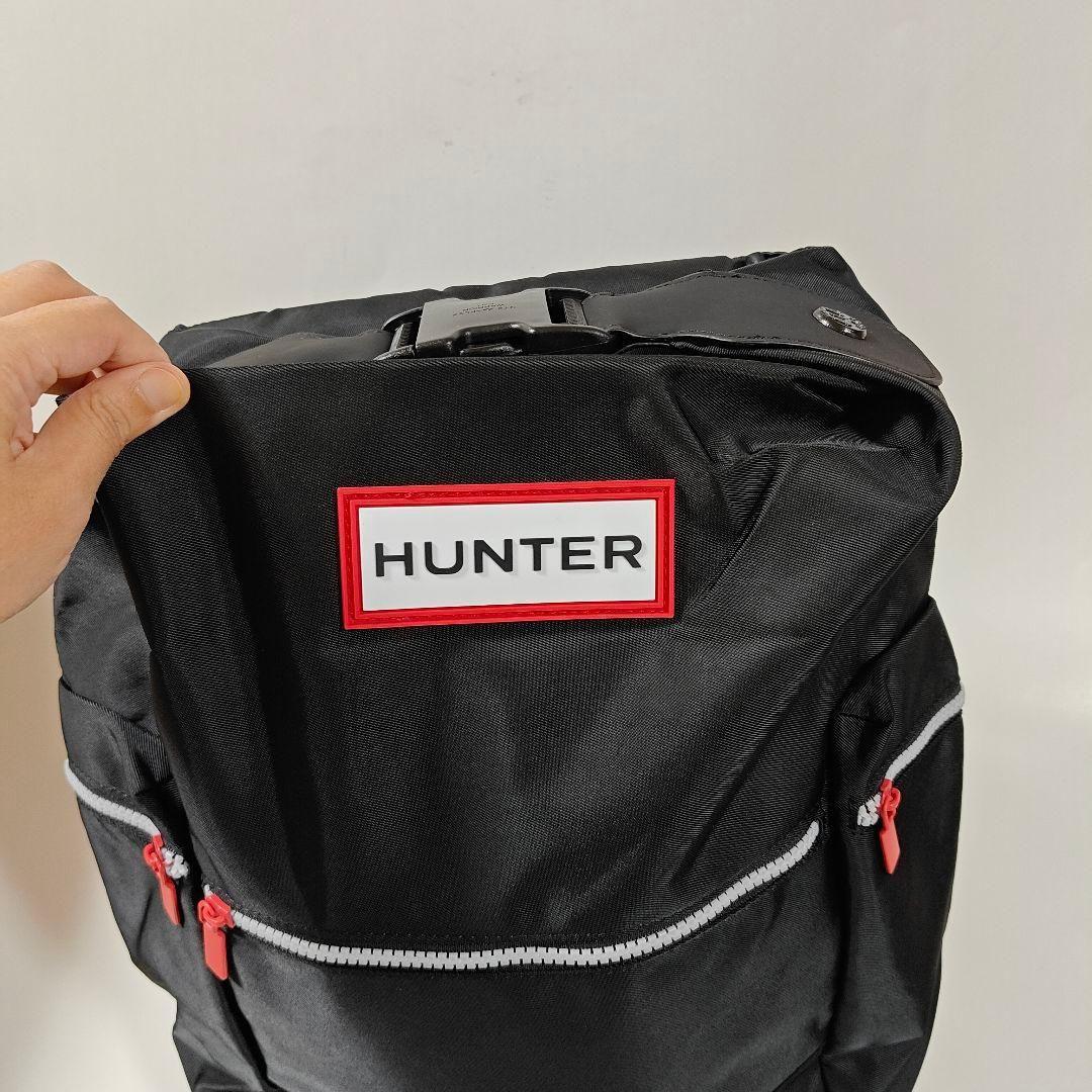 未使用　HUNTER ハンターリュックサック バックパック　ブラック