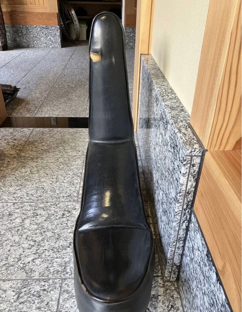 ハーレー リジッドフレーム用 キング＆クイーンシート ナックル パン ショベル