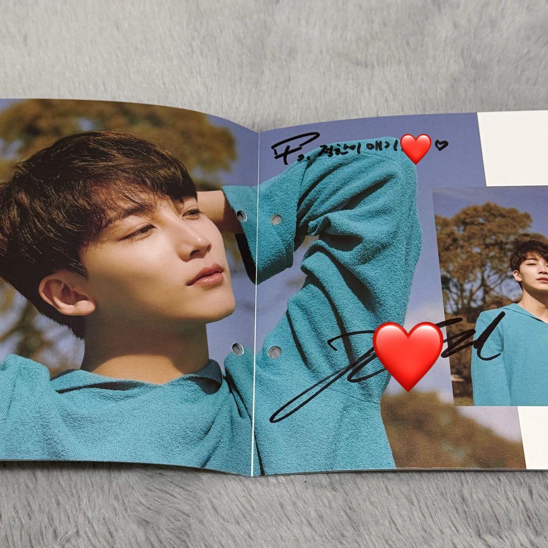 SEVENTEEN ジョンハン 直筆サイン ヘンガレ