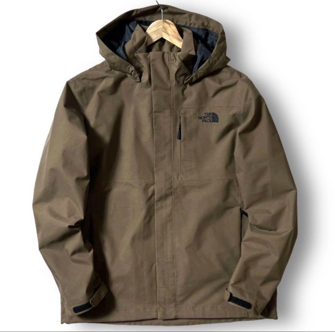 North Face ★マンウンテンパーカー カーキL