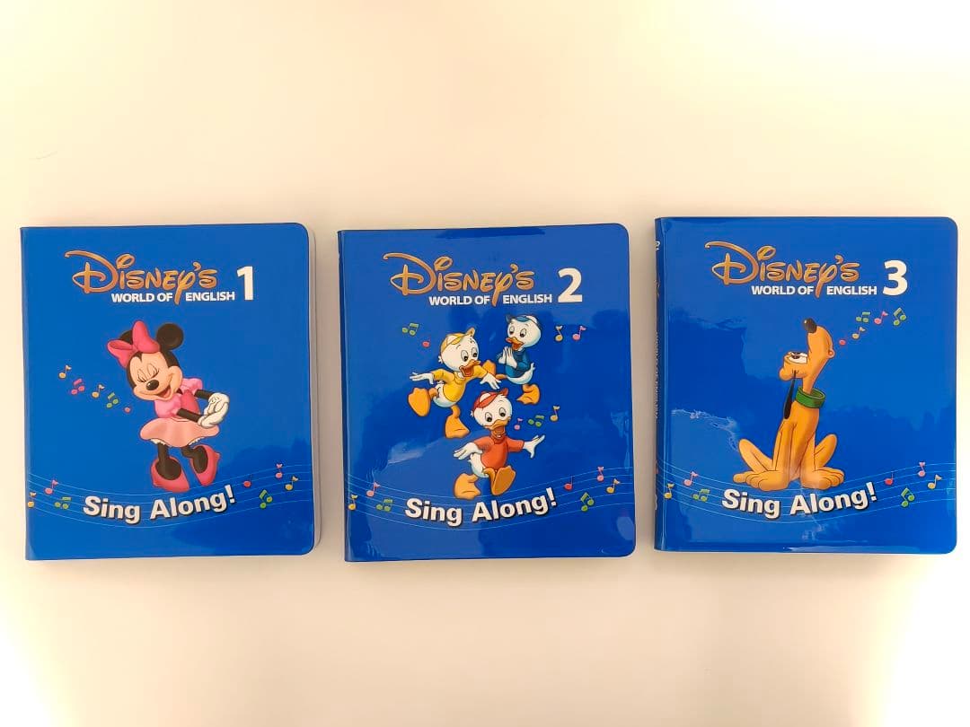 【2011年購入】ディズニー英語 DWE シング・アロング DVD&CDセット