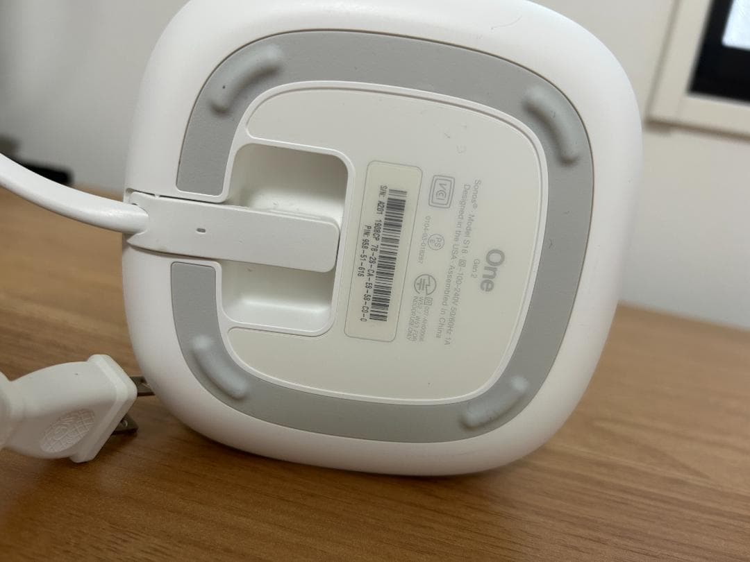 SONOS ONE スマートスピーカー ホワイト