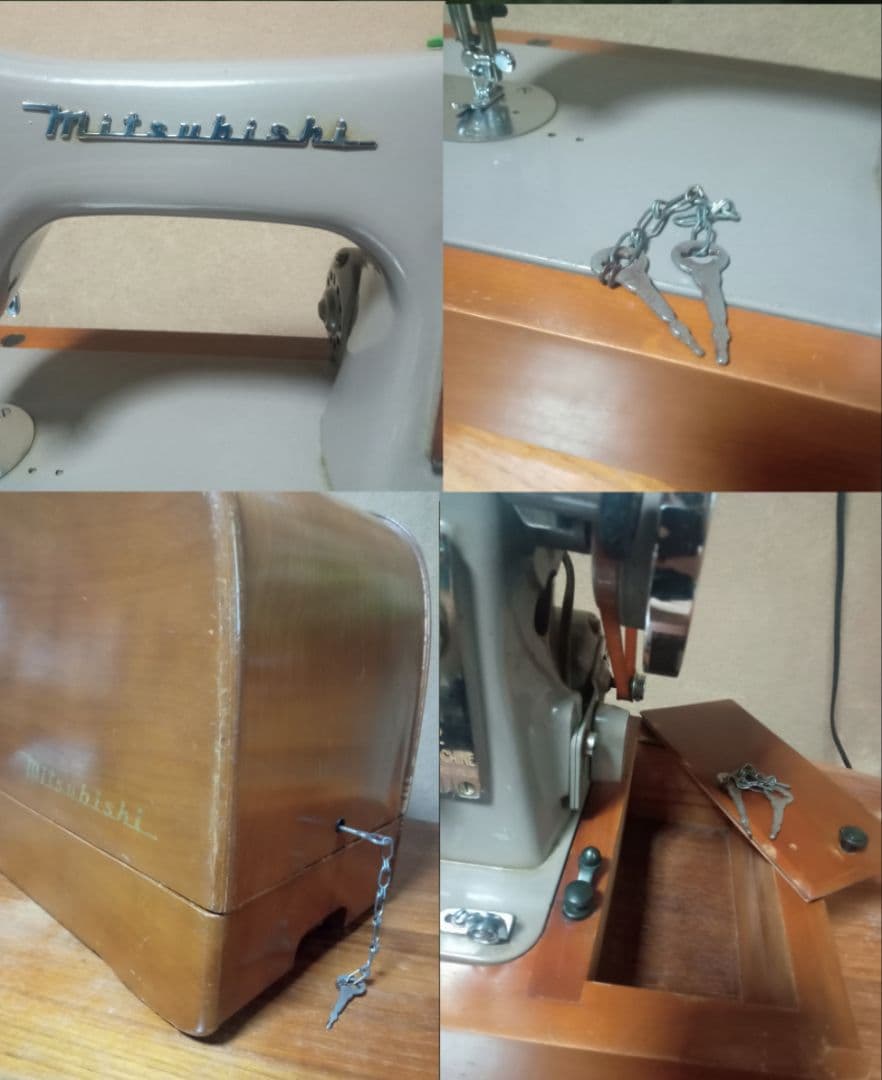 ヴィンテージ MITSUBISHI ミシン HA2