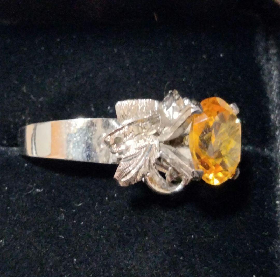 デザイン トパーズ リング サイズ12