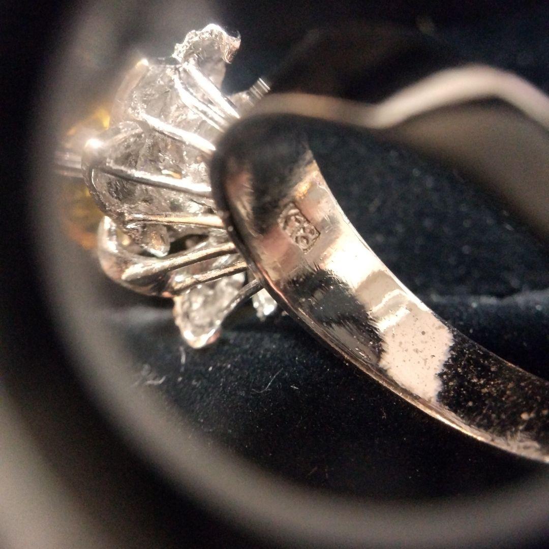 デザイン トパーズ リング サイズ12