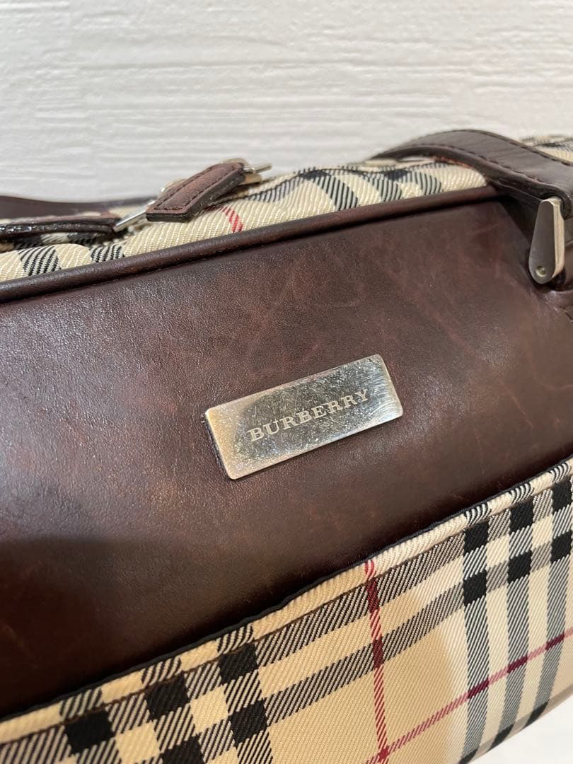 バーバリー　BURBERRY ミニボストン　ショルダーバッグ