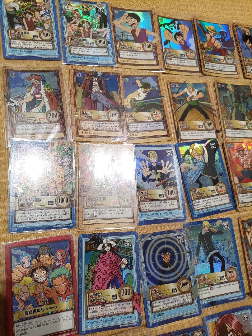 ワンピース 当時物カードダスキラ74枚＋α　ハイパーバトルc01 大量セット