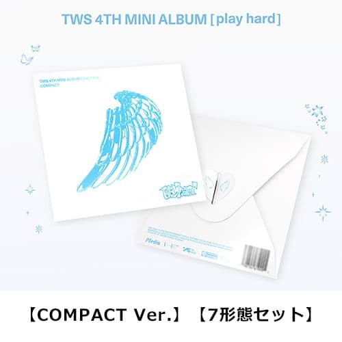 【新品未開封】TWS play hard COMPACT 7形態×10 特典付き