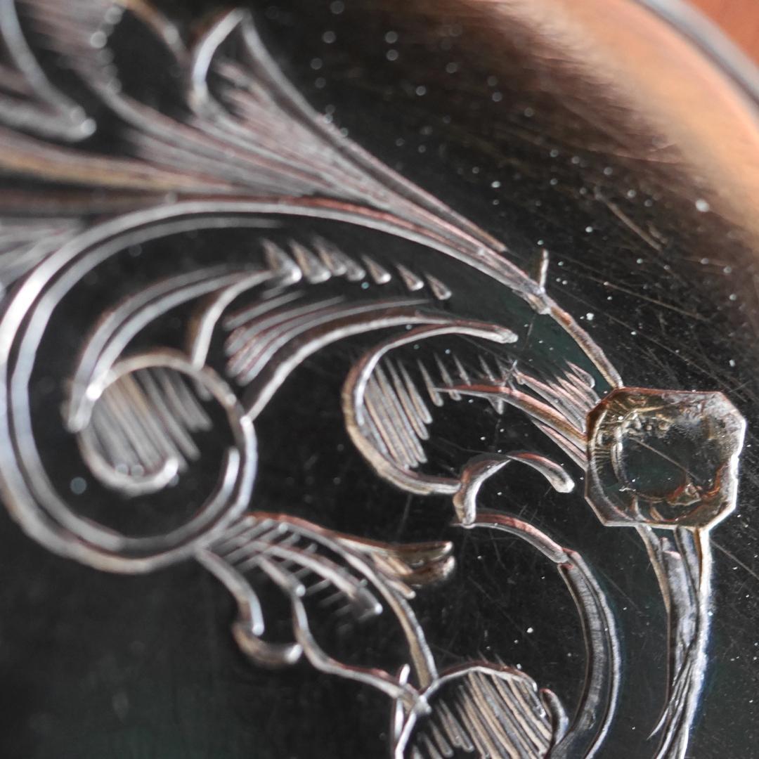 ◆JeanGranvigne◆アンティーク◆シルバー950◆スプーン2本組◆