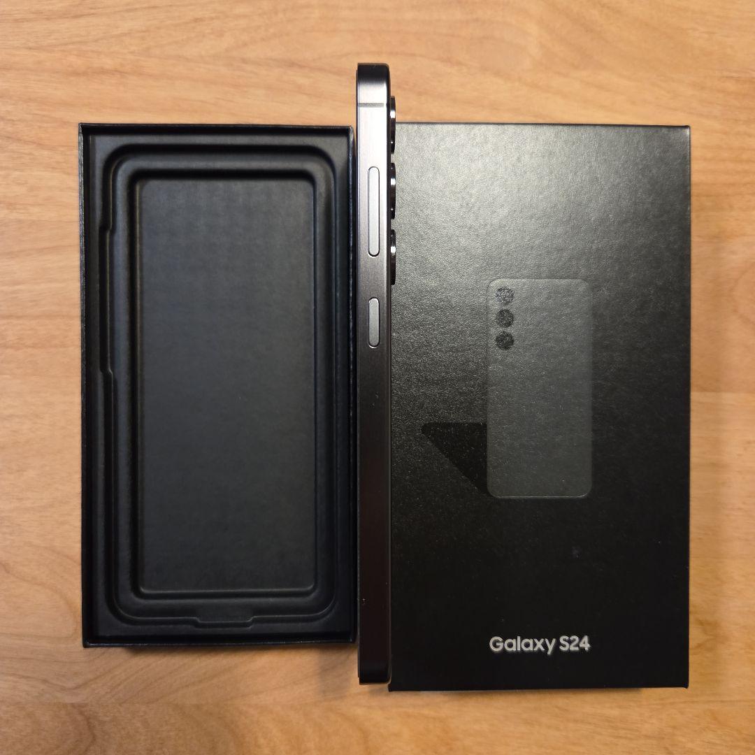 美品 Galaxy S24 オニキス ブラック ドコモ SIMフリー