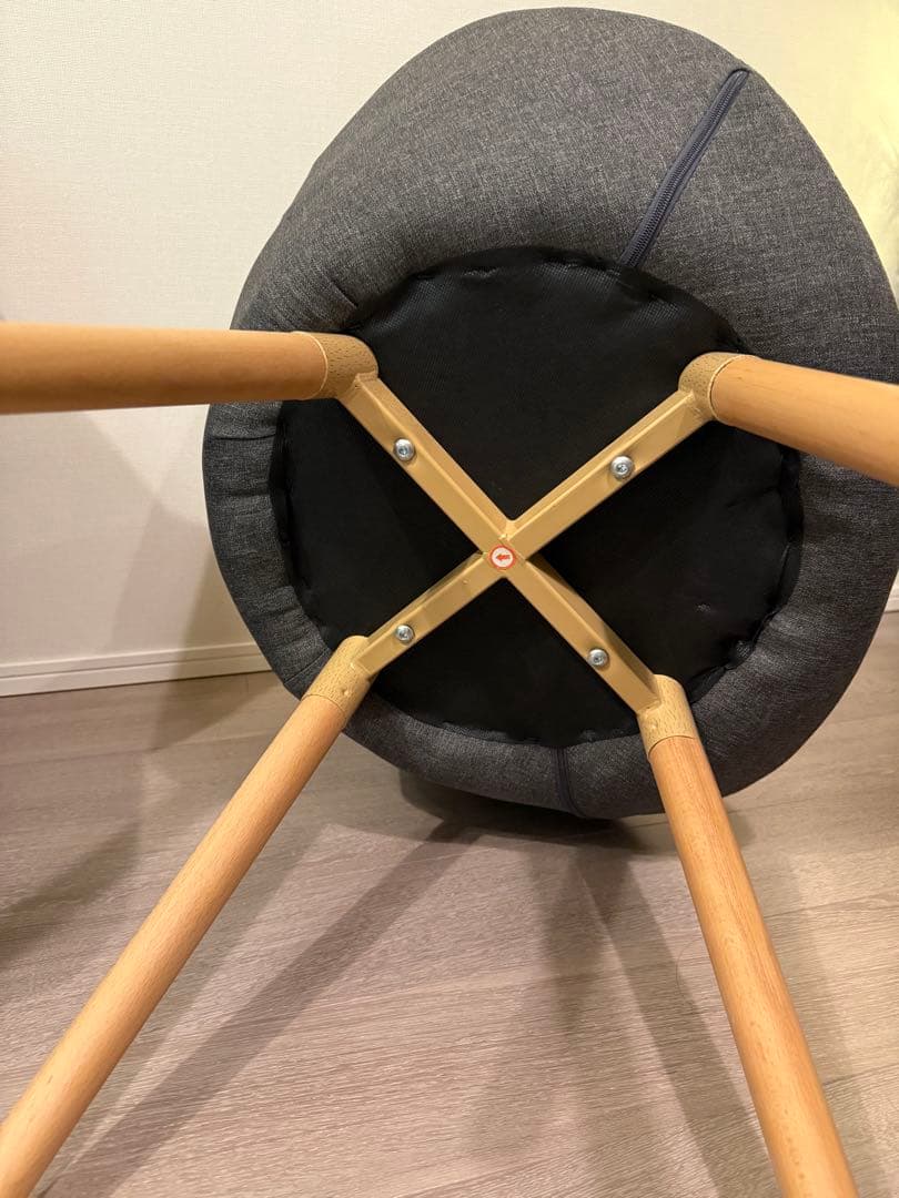 ダイニングチェア　イームズチェア　グレー